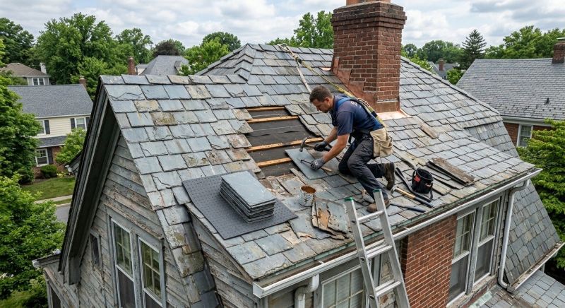 Slate Shingles Repair in Harbeson, DE