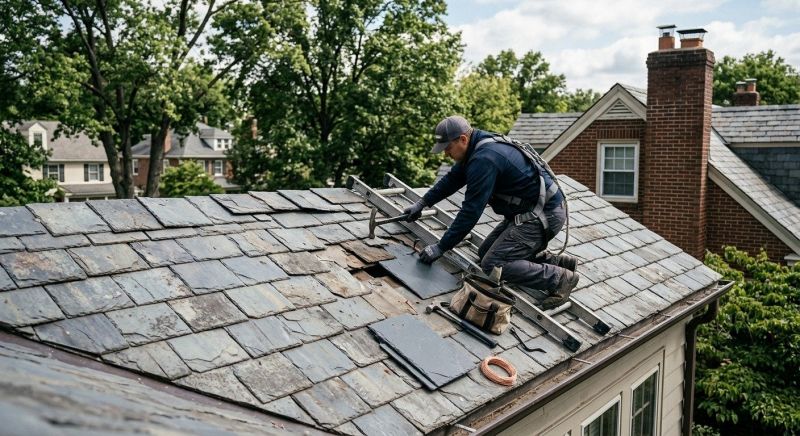 Slate Shingles Repair in Bethany Beach, DE