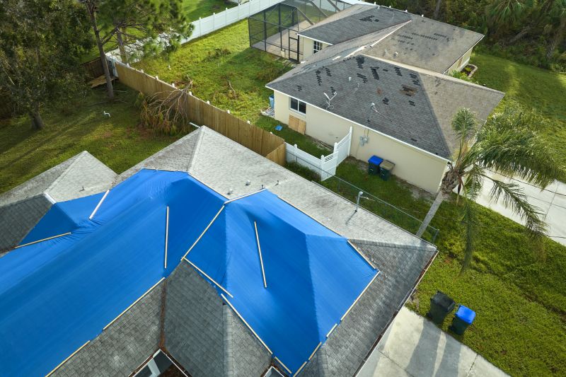 Storm Damage Roof Tarping in Bethany Beach, DE