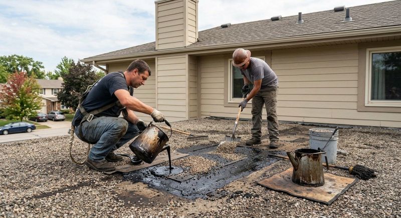 Tar And Gravel Roof Repair in Fenwick Island, DE