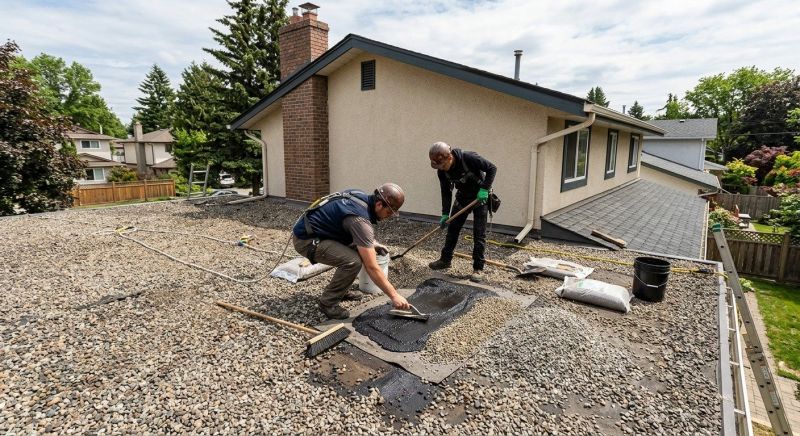 Tar And Gravel Roof Repair in Bethany Beach, DE