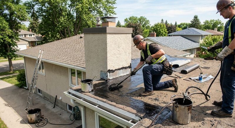 Tar And Gravel Roof Repair in Bethany Beach, DE