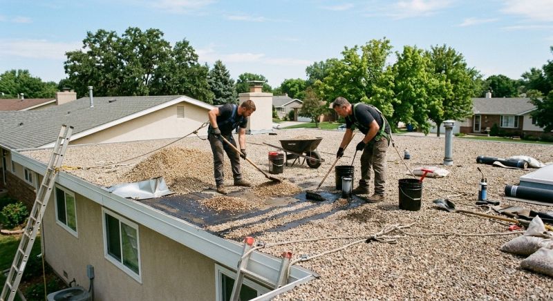 Tar And Gravel Roof Repair in Bethany Beach, DE