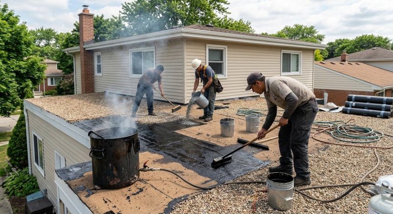 Tar And Gravel Roof Repair in Millsboro, DE