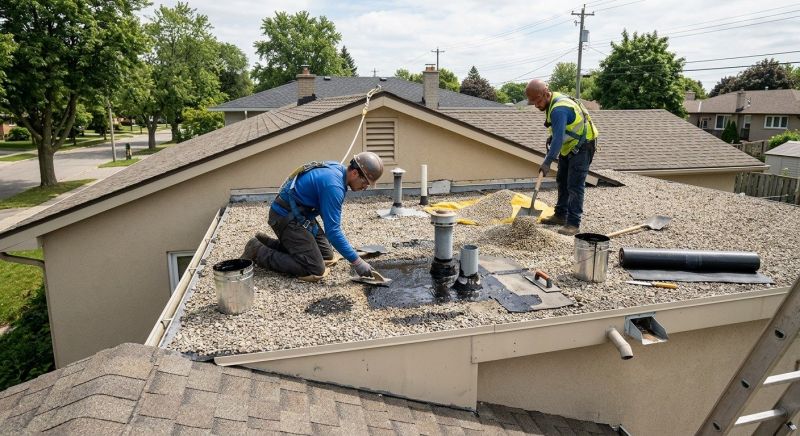 Tar And Gravel Roof Repair in Selbyville, DE