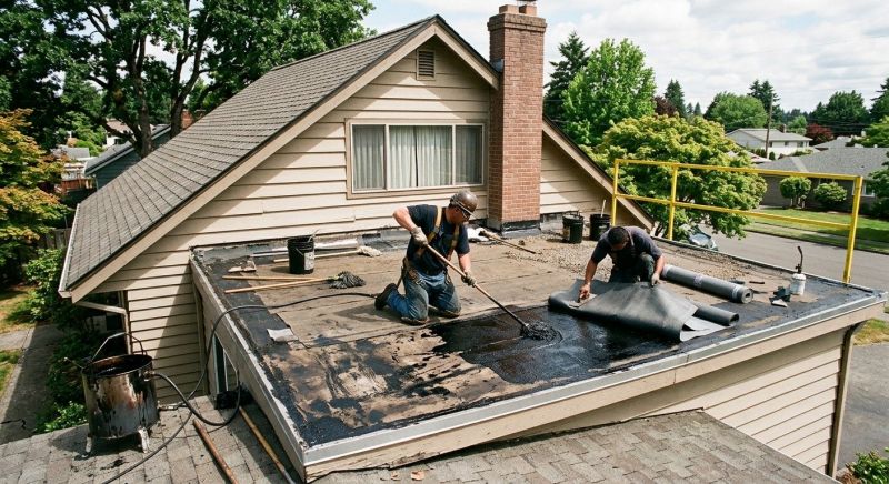 Tar Roof Repair in Fenwick Island, DE