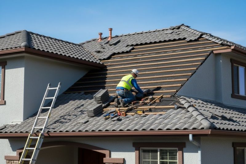 Tile Roof Repair in Georgetown, DE