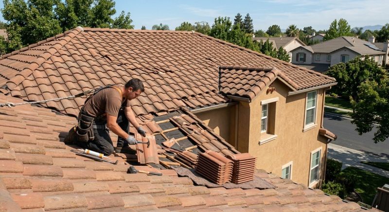 Tile Roof Repair in Ocean View, DE