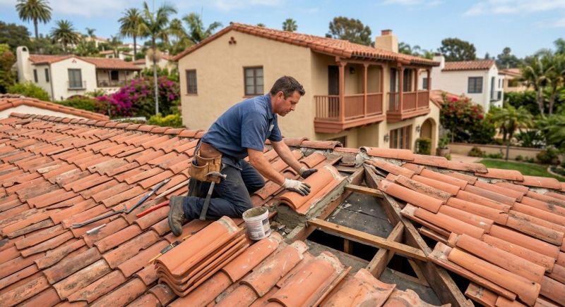 Tile Roof Repair in Worcester County, MD