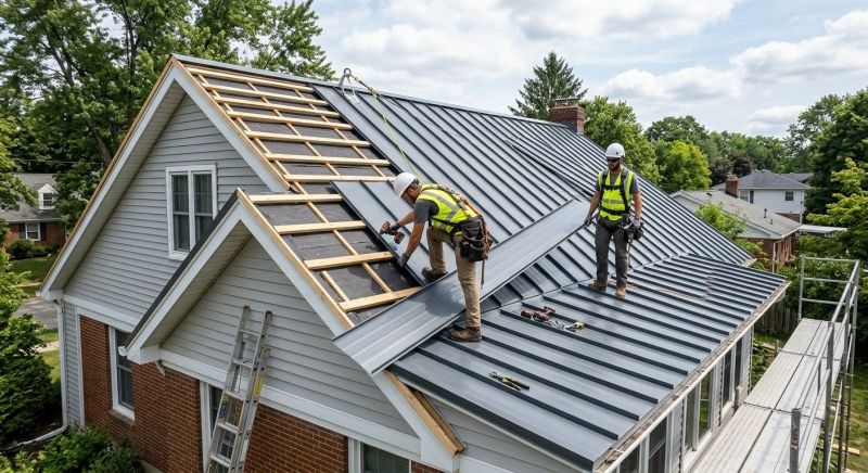Tin Roof Installation in Frankford, DE