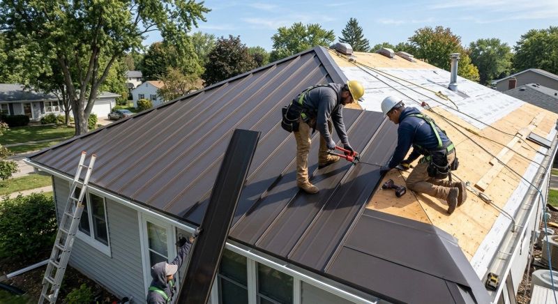 Tin Roof Installation in Milton, DE