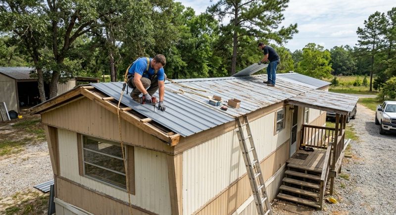 Tin Roof Repair in Bethany Beach, DE
