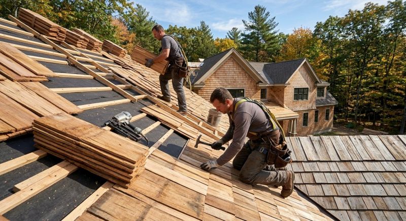 Wood Roofing Installation in Bethany Beach, DE