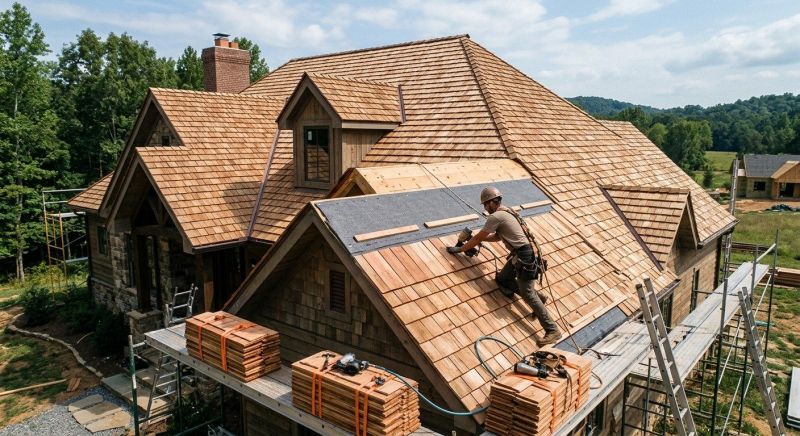 Wood Roofing Installation in Millville, DE