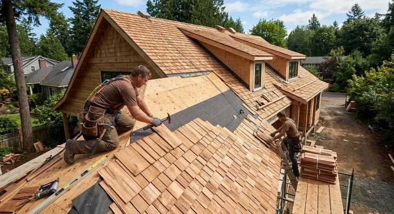 Wood Roofing Installation in Millville, DE