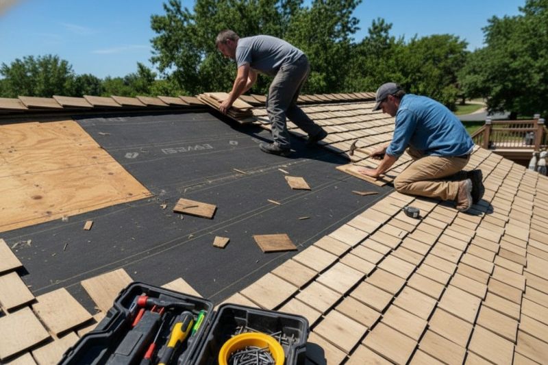 Wood Shake Roof Repair in Ellendale, DE