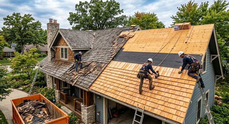 Wood Shake Roof Replacement in Lewes, DE