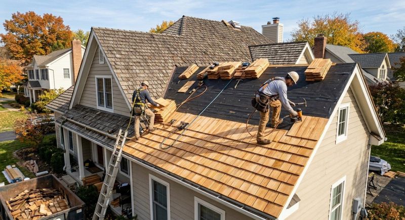 Wood Shake Roof Replacement in Selbyville, DE