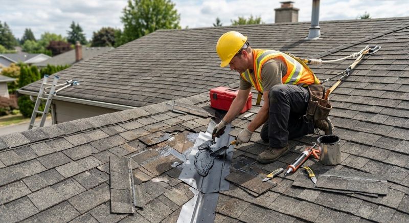 Asphalt Roof Leak Repair