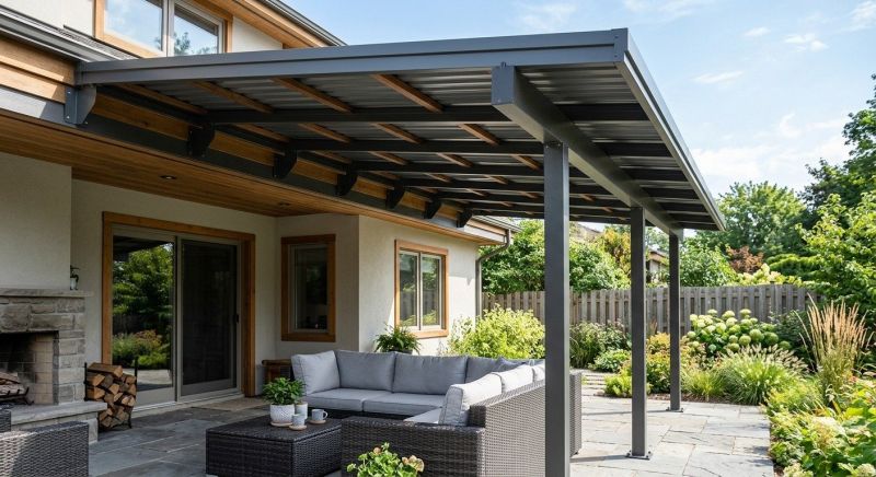 Metal Patio Roof Repair