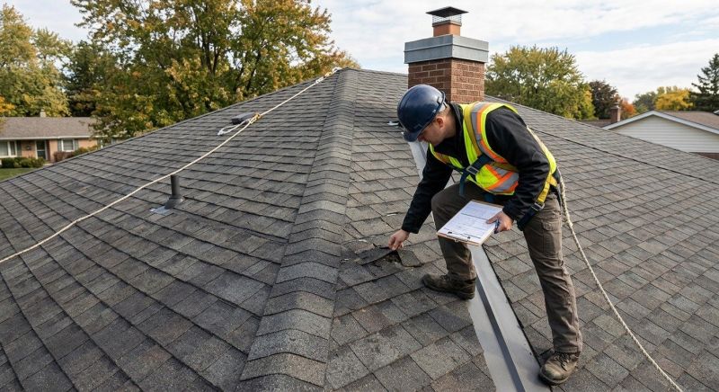 Roof Damage Inspection in Ocean View, DE